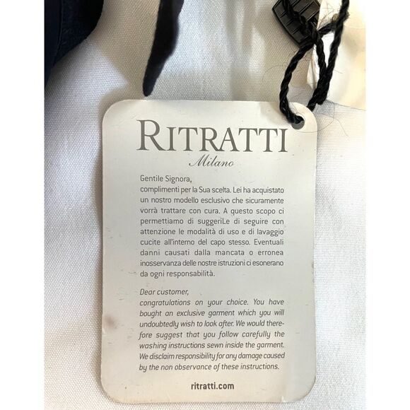 RITRATTI Milano DREAM UNDERWIRE BRA MACRAME Black Underwire Women’s Bra 34 B - Picture 3 of 11